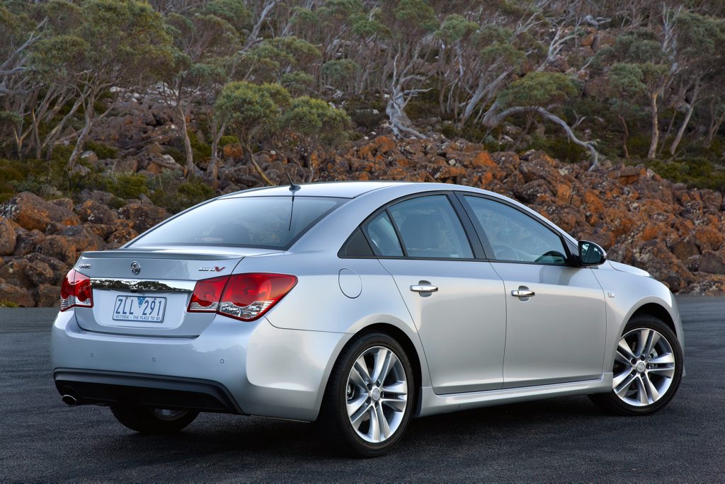 The new model year 2014 Holden Cruze. The new model year 2014 Holden Cruze.